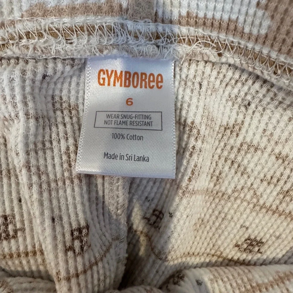Gymboree Kids Polar Bear Family Pajama Set Size 6 Long Sleeve Pants Sleepwear